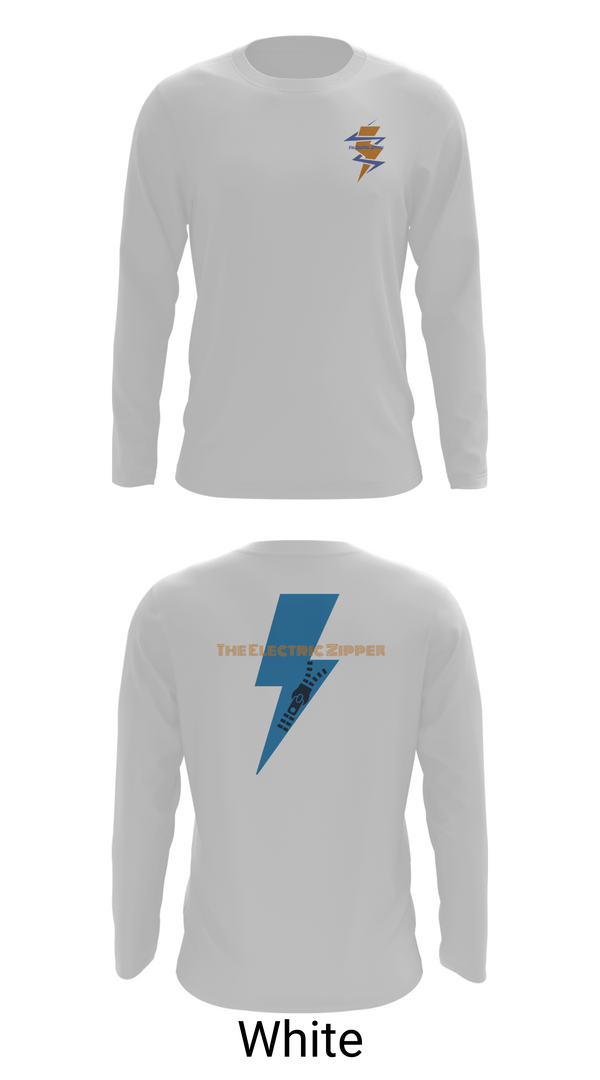 Long Sleeve Performance Shirt, The Electric Zipper, , Teamtime, Team time, sublimation, custom sports apparel, team uniforms, spirit wear, spiritwear, sports uniforms, custom shirts, team store, custom team store, fundraiser sports, apparel fundraiser