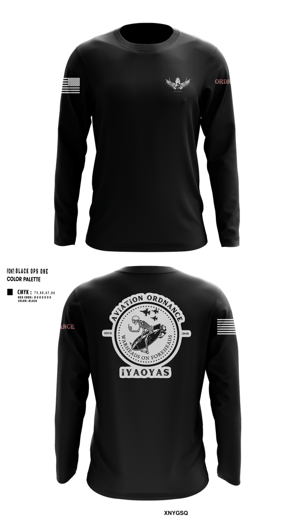 Long Sleeve Performance Shirt, IYAOYAS 131, Navy, Teamtime, Team time, sublimation, custom sports apparel, team uniforms, spirit wear, spiritwear, sports uniforms, custom shirts, team store, custom team store, fundraiser sports, apparel fundraiser