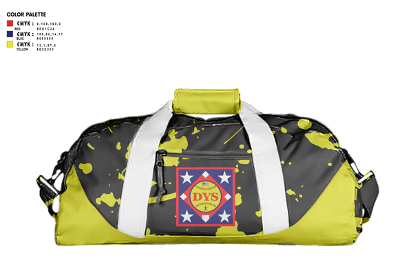 Duffle Bag, Diamond Youth Softball, Softball, Teamtime, Team time, sublimation, custom sports apparel, team uniforms, spirit wear, spiritwear, sports uniforms, custom shirts, team store, custom team store, fundraiser sports, apparel fundraiser