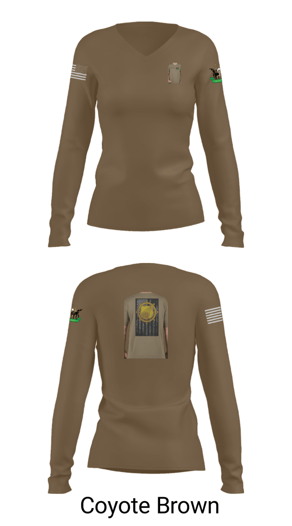 Womens Long Sleeve Vneck Shirt, 759 mp hhd, , Teamtime, Team time, sublimation, custom sports apparel, team uniforms, spirit wear, spiritwear, sports uniforms, custom shirts, team store, custom team store, fundraiser sports, apparel fundraiser