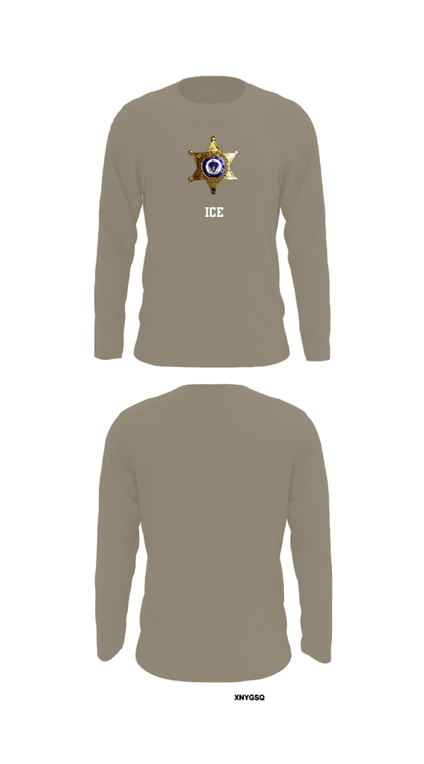 Long Sleeve Performance Shirt, ICE, , Teamtime, Team time, sublimation, custom sports apparel, team uniforms, spirit wear, spiritwear, sports uniforms, custom shirts, team store, custom team store, fundraiser sports, apparel fundraiser