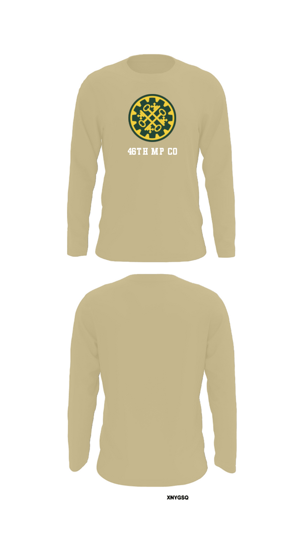 Long Sleeve Performance Shirt, 46th MP Co, Army, Teamtime, Team time, sublimation, custom sports apparel, team uniforms, spirit wear, spiritwear, sports uniforms, custom shirts, team store, custom team store, fundraiser sports, apparel fundraiser