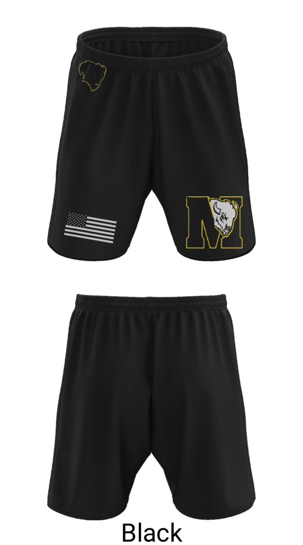 Athletic Shorts With Pockets, McAlester Middle School Volleyball, Women's Volleyball, Teamtime, Team time, sublimation, custom sports apparel, team uniforms, spirit wear, spiritwear, sports uniforms, custom shirts, team store, custom team store, fundraiser sports, apparel fundraiser