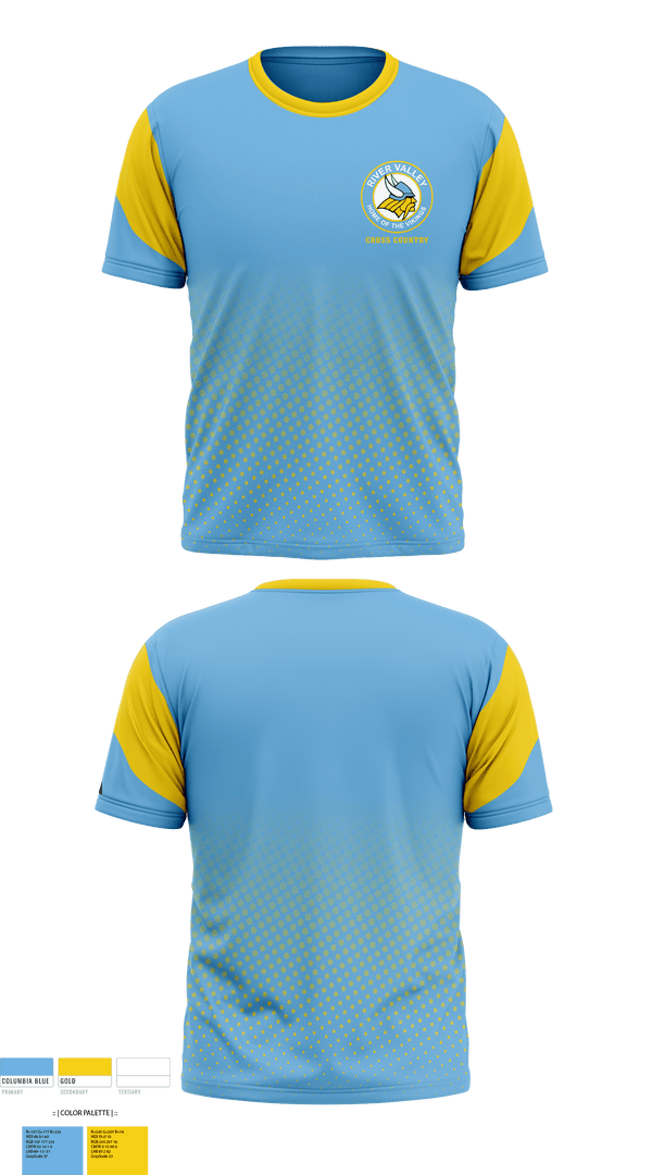 Short Sleeve Performance Shirt, River Valley Middle School Cross Country, Cross Country, Teamtime, Team time, sublimation, custom sports apparel, team uniforms, spirit wear, spiritwear, sports uniforms, custom shirts, team store, custom team store, fundraiser sports, apparel fundraiser