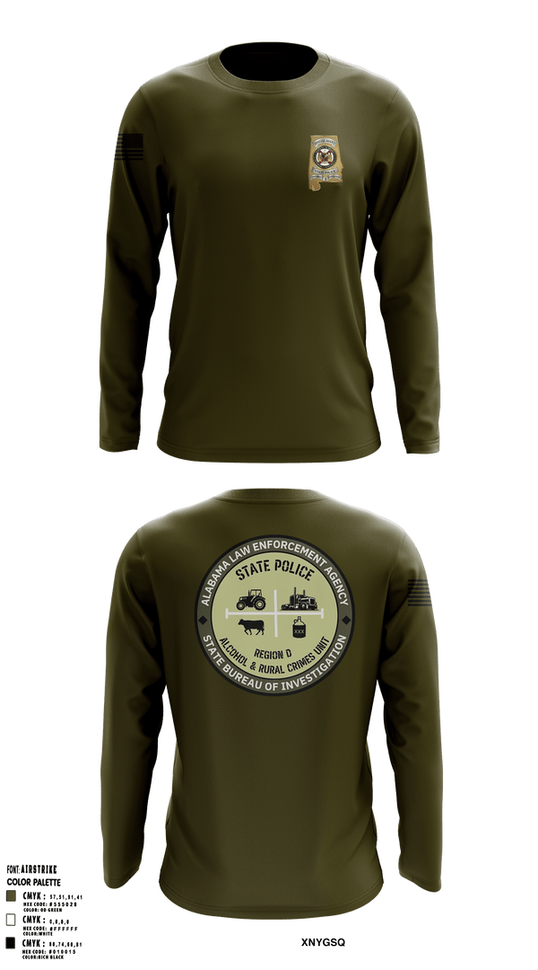 Long Sleeve Performance Shirt, Region D Narcotics, Police, Teamtime, Team time, sublimation, custom sports apparel, team uniforms, spirit wear, spiritwear, sports uniforms, custom shirts, team store, custom team store, fundraiser sports, apparel fundraiser