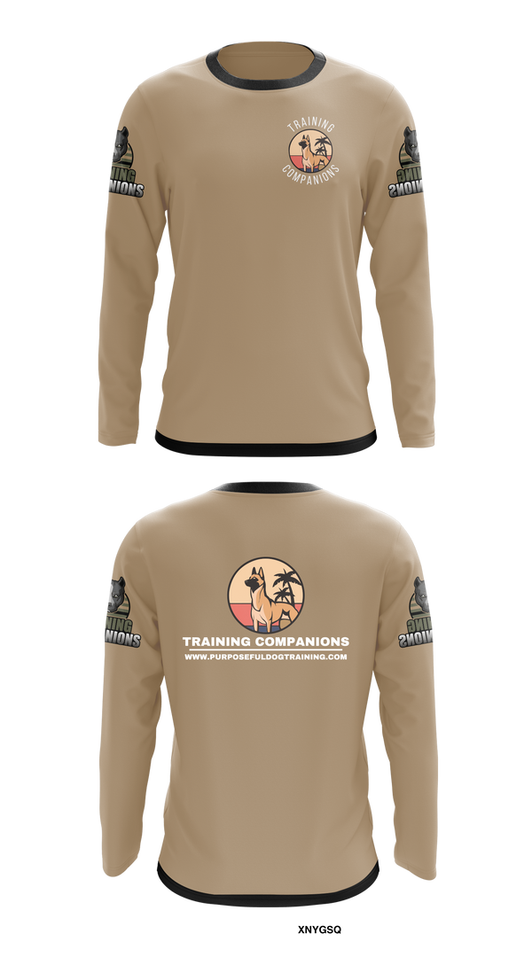 Long Sleeve Performance Shirt, Training Companions, , Teamtime, Team time, sublimation, custom sports apparel, team uniforms, spirit wear, spiritwear, sports uniforms, custom shirts, team store, custom team store, fundraiser sports, apparel fundraiser