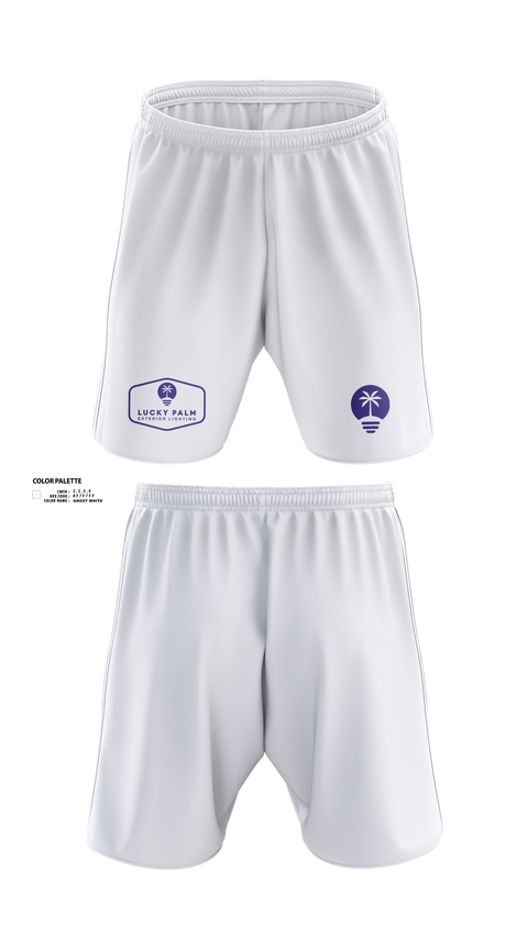 Athletic Shorts With Pockets, Lucky Palm Lighting, , Teamtime, Team time, sublimation, custom sports apparel, team uniforms, spirit wear, spiritwear, sports uniforms, custom shirts, team store, custom team store, fundraiser sports, apparel fundraiser