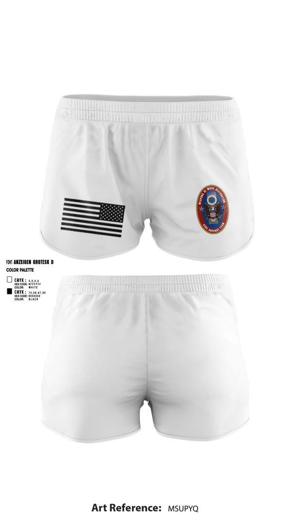 Ranger Panties, 95th WMD CST, National Guard, Teamtime, Team time, sublimation, custom sports apparel, team uniforms, spirit wear, spiritwear, sports uniforms, custom shirts, team store, custom team store, fundraiser sports, apparel fundraiser