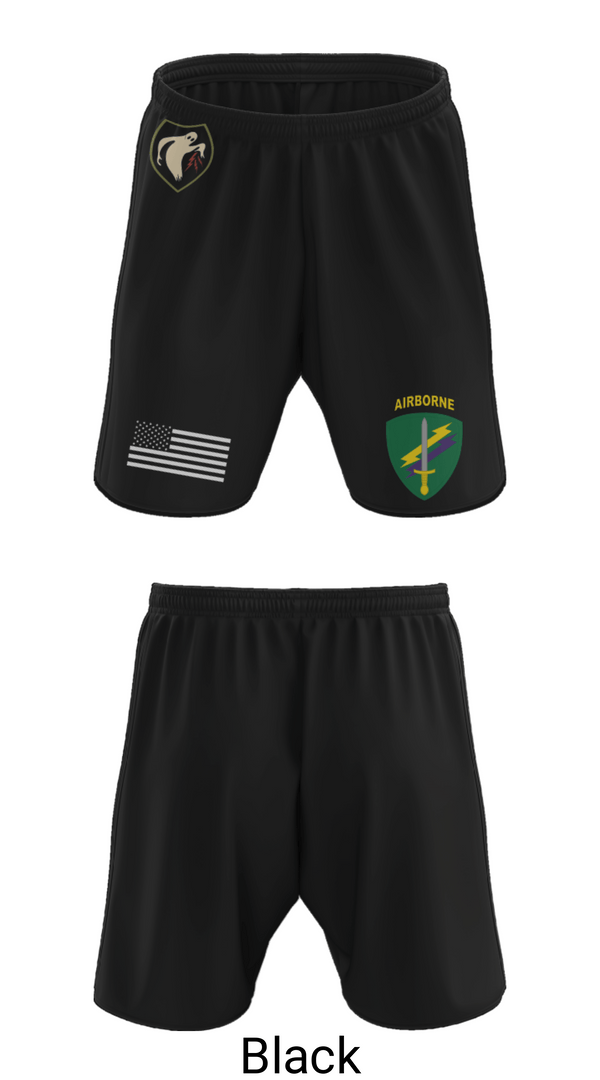 Athletic Shorts With Pockets, 325th Tactical PSYOP Co. (A), Army, Teamtime, Team time, sublimation, custom sports apparel, team uniforms, spirit wear, spiritwear, sports uniforms, custom shirts, team store, custom team store, fundraiser sports, apparel fundraiser