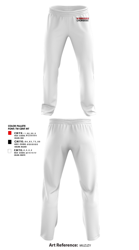 Sweatpants, Woodland Warriors Lacrosse, Men's Lacrosse, Teamtime, Team time, sublimation, custom sports apparel, team uniforms, spirit wear, spiritwear, sports uniforms, custom shirts, team store, custom team store, fundraiser sports, apparel fundraiser