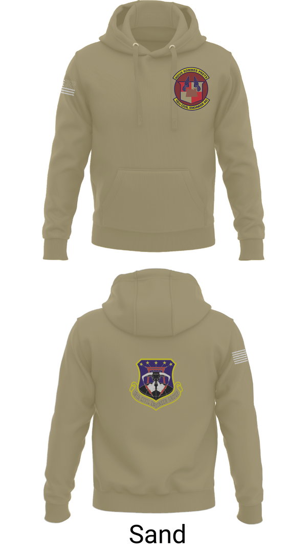 Hoodie, 18th Civil Engineer Sq, Air Force, Teamtime, Team time, sublimation, custom sports apparel, team uniforms, spirit wear, spiritwear, sports uniforms, custom shirts, team store, custom team store, fundraiser sports, apparel fundraiser