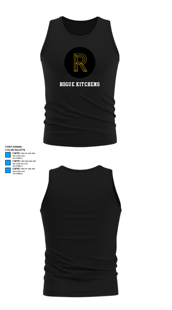 Tank Top, Rogue kitchens, , Teamtime, Team time, sublimation, custom sports apparel, team uniforms, spirit wear, spiritwear, sports uniforms, custom shirts, team store, custom team store, fundraiser sports, apparel fundraiser