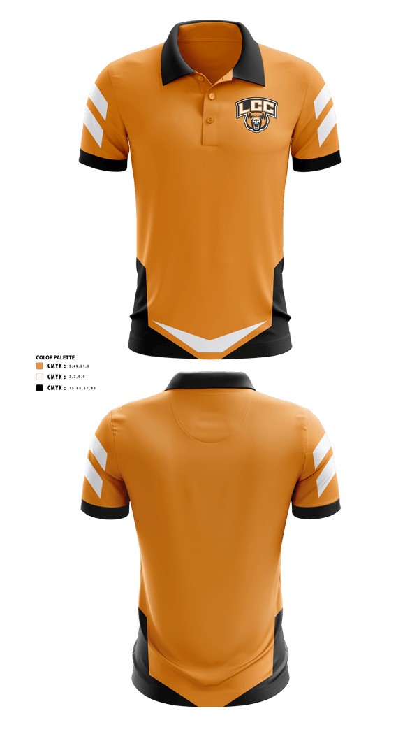 Short Sleeve Performance Polo, LCC Bears, Golf, Teamtime, Team time, sublimation, custom sports apparel, team uniforms, spirit wear, spiritwear, sports uniforms, custom shirts, team store, custom team store, fundraiser sports, apparel fundraiser