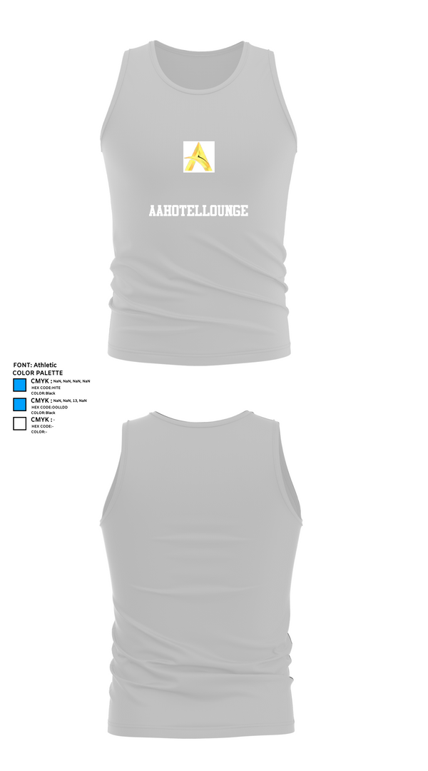 Tank Top, aahotellounge, , Teamtime, Team time, sublimation, custom sports apparel, team uniforms, spirit wear, spiritwear, sports uniforms, custom shirts, team store, custom team store, fundraiser sports, apparel fundraiser