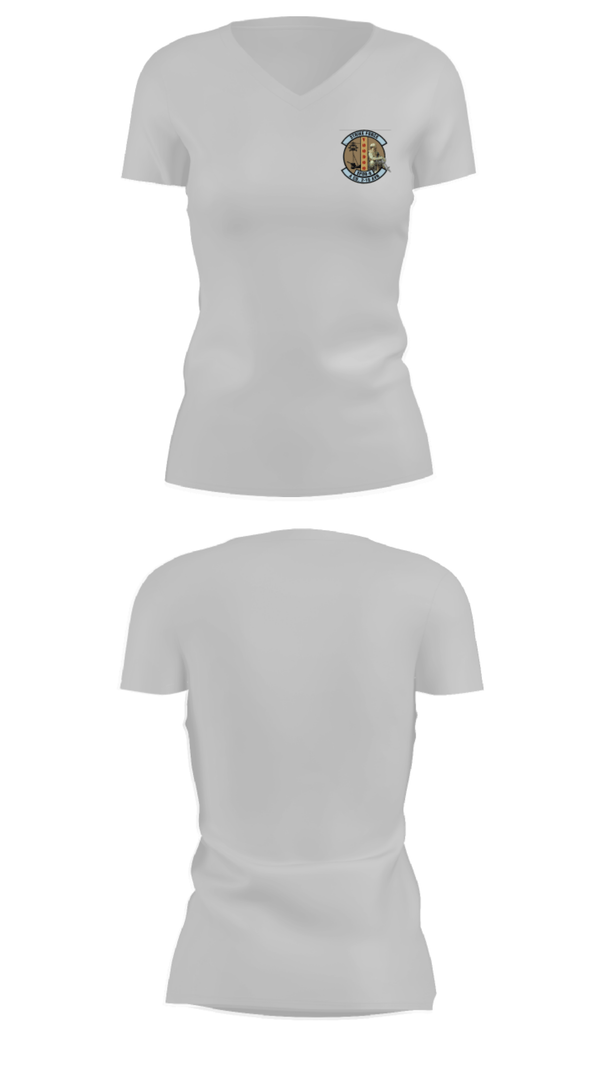 Women's Short Sleeve Vneck Shirt, A Co.2-10 AHB, , Teamtime, Team time, sublimation, custom sports apparel, team uniforms, spirit wear, spiritwear, sports uniforms, custom shirts, team store, custom team store, fundraiser sports, apparel fundraiser