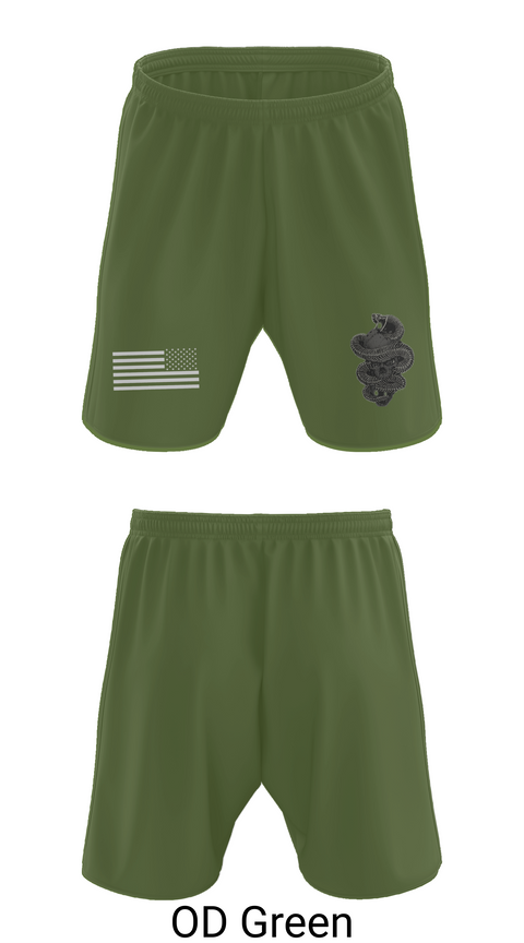 Athletic Shorts With Pockets, HHC 1-8IN SCT, Army, Teamtime, Team time, sublimation, custom sports apparel, team uniforms, spirit wear, spiritwear, sports uniforms, custom shirts, team store, custom team store, fundraiser sports, apparel fundraiser