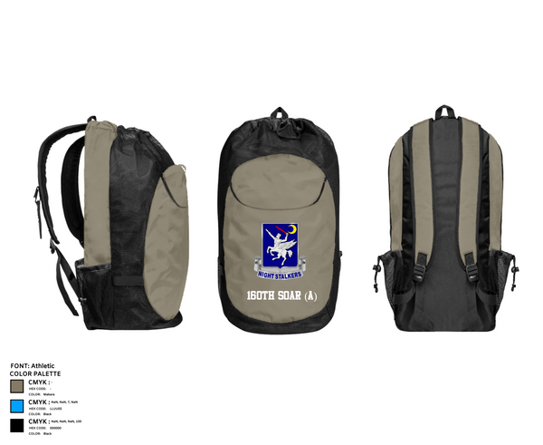 Gear Bag, 160th SOAR (A), , Teamtime, Team time, sublimation, custom sports apparel, team uniforms, spirit wear, spiritwear, sports uniforms, custom shirts, team store, custom team store, fundraiser sports, apparel fundraiser