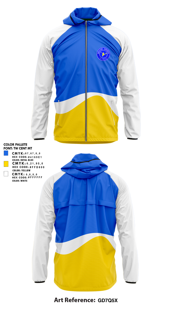 Windbreaker, Soccer Sparks, Men's Soccer, Teamtime, Team time, sublimation, custom sports apparel, team uniforms, spirit wear, spiritwear, sports uniforms, custom shirts, team store, custom team store, fundraiser sports, apparel fundraiser