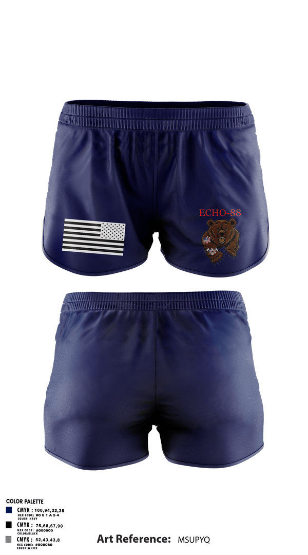 Ranger Panties, ECHO-88ECHO-88ECHO-88, , Teamtime, Team time, sublimation, custom sports apparel, team uniforms, spirit wear, spiritwear, sports uniforms, custom shirts, team store, custom team store, fundraiser sports, apparel fundraiser