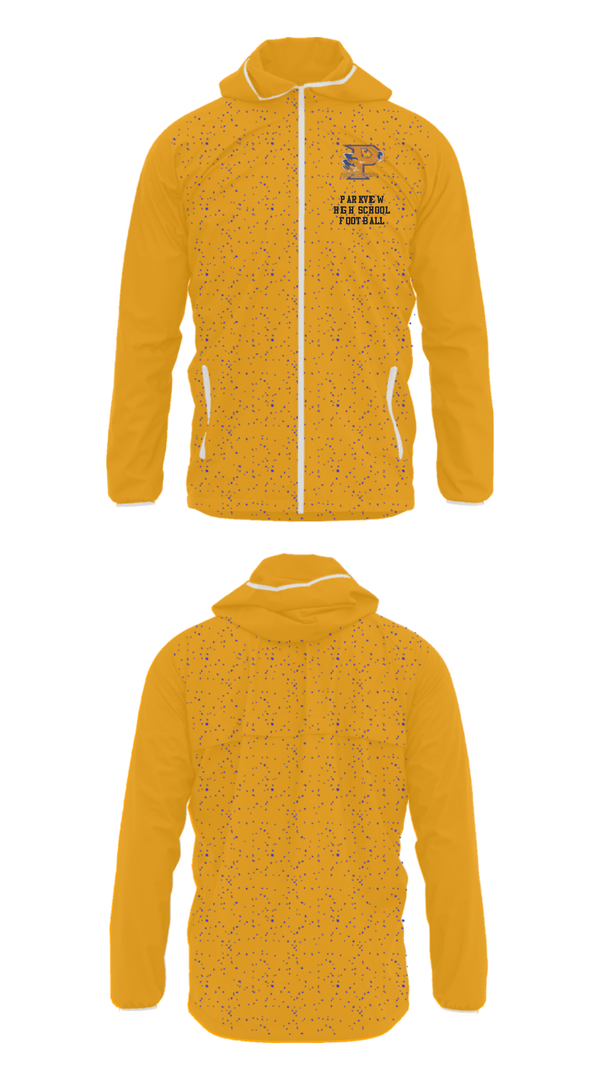 Windbreaker, Parkview High School Football, Football, Teamtime, Team time, sublimation, custom sports apparel, team uniforms, spirit wear, spiritwear, sports uniforms, custom shirts, team store, custom team store, fundraiser sports, apparel fundraiser