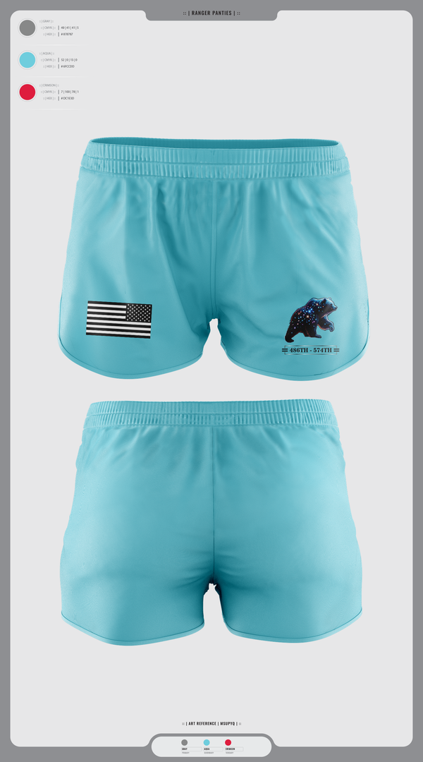 Ranger Panties, 486th/574th, , Teamtime, Team time, sublimation, custom sports apparel, team uniforms, spirit wear, spiritwear, sports uniforms, custom shirts, team store, custom team store, fundraiser sports, apparel fundraiser