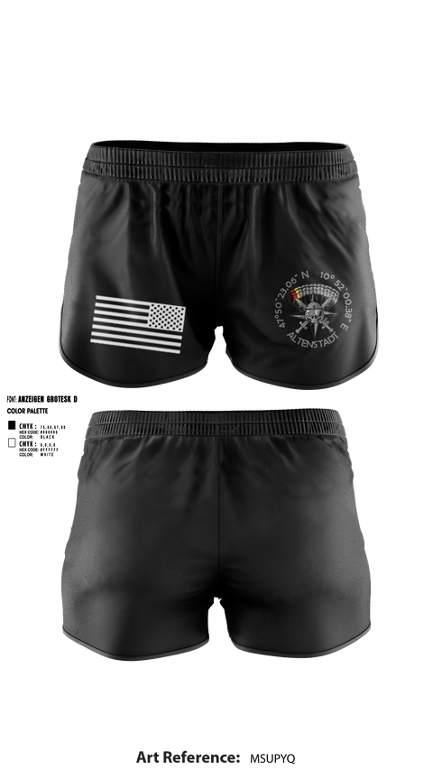 Ranger Panties, XI. Inspektion, Army, Teamtime, Team time, sublimation, custom sports apparel, team uniforms, spirit wear, spiritwear, sports uniforms, custom shirts, team store, custom team store, fundraiser sports, apparel fundraiser