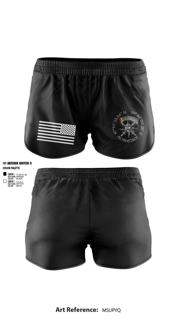 Ranger Panties, XI. Inspektion, Army, Teamtime, Team time, sublimation, custom sports apparel, team uniforms, spirit wear, spiritwear, sports uniforms, custom shirts, team store, custom team store, fundraiser sports, apparel fundraiser