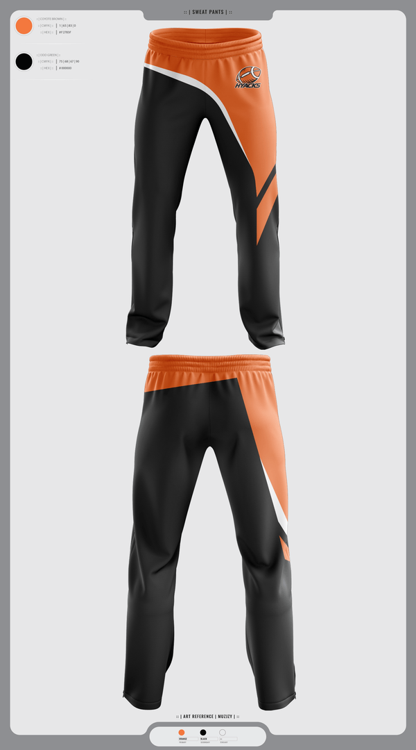 Sweatpants, Hyacks Football, Football, Teamtime, Team time, sublimation, custom sports apparel, team uniforms, spirit wear, spiritwear, sports uniforms, custom shirts, team store, custom team store, fundraiser sports, apparel fundraiser