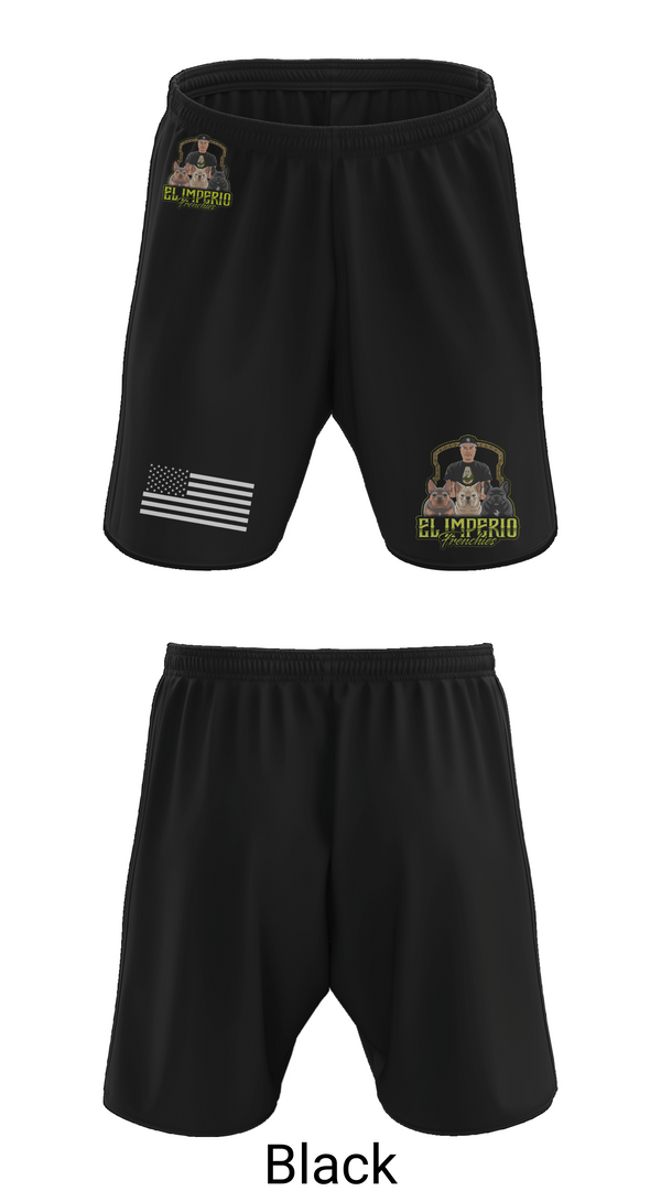Athletic Shorts With Pockets, EL IMPERIO FRENCHIES, , Teamtime, Team time, sublimation, custom sports apparel, team uniforms, spirit wear, spiritwear, sports uniforms, custom shirts, team store, custom team store, fundraiser sports, apparel fundraiser