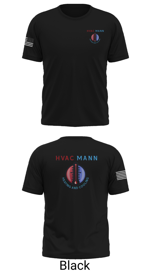 Short Sleeve Performance Shirt, Hvacmannllc, , Teamtime, Team time, sublimation, custom sports apparel, team uniforms, spirit wear, spiritwear, sports uniforms, custom shirts, team store, custom team store, fundraiser sports, apparel fundraiser