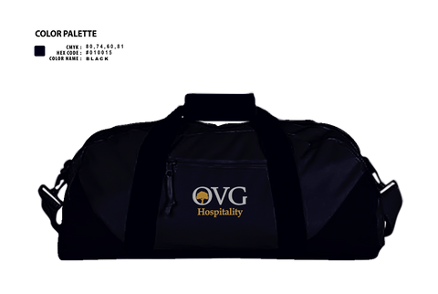 Duffle Bag, OVG Hospitality, , Teamtime, Team time, sublimation, custom sports apparel, team uniforms, spirit wear, spiritwear, sports uniforms, custom shirts, team store, custom team store, fundraiser sports, apparel fundraiser