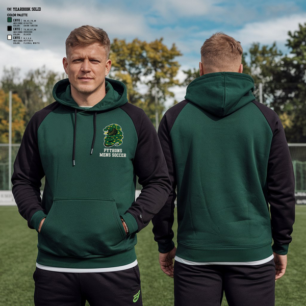 Hoodie, PYTHONS, Men's Soccer, Teamtime, Team time, sublimation, custom sports apparel, team uniforms, spirit wear, spiritwear, sports uniforms, custom shirts, team store, custom team store, fundraiser sports, apparel fundraiser