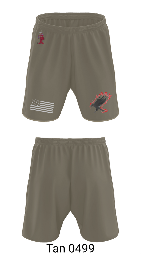 Athletic Shorts With Pockets, A Co. 152 BEB, Army, Teamtime, Team time, sublimation, custom sports apparel, team uniforms, spirit wear, spiritwear, sports uniforms, custom shirts, team store, custom team store, fundraiser sports, apparel fundraiser