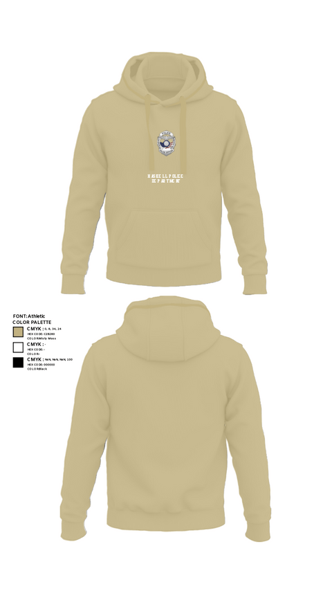 Hoodie, Haskell Police Department, Police, Teamtime, Team time, sublimation, custom sports apparel, team uniforms, spirit wear, spiritwear, sports uniforms, custom shirts, team store, custom team store, fundraiser sports, apparel fundraiser