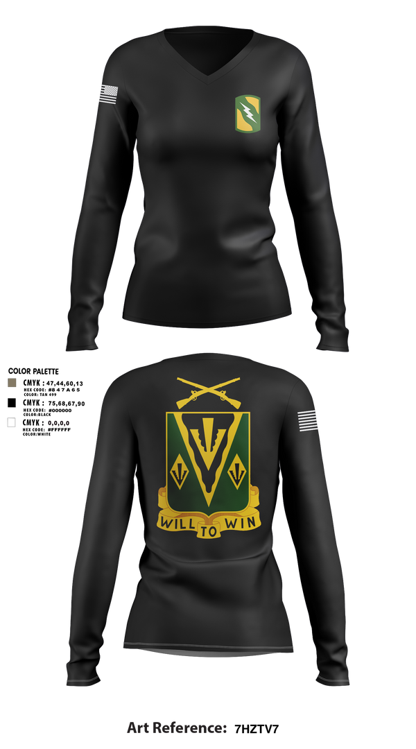 Womens Long Sleeve Vneck Shirt, 1-635, Army, Teamtime, Team time, sublimation, custom sports apparel, team uniforms, spirit wear, spiritwear, sports uniforms, custom shirts, team store, custom team store, fundraiser sports, apparel fundraiser