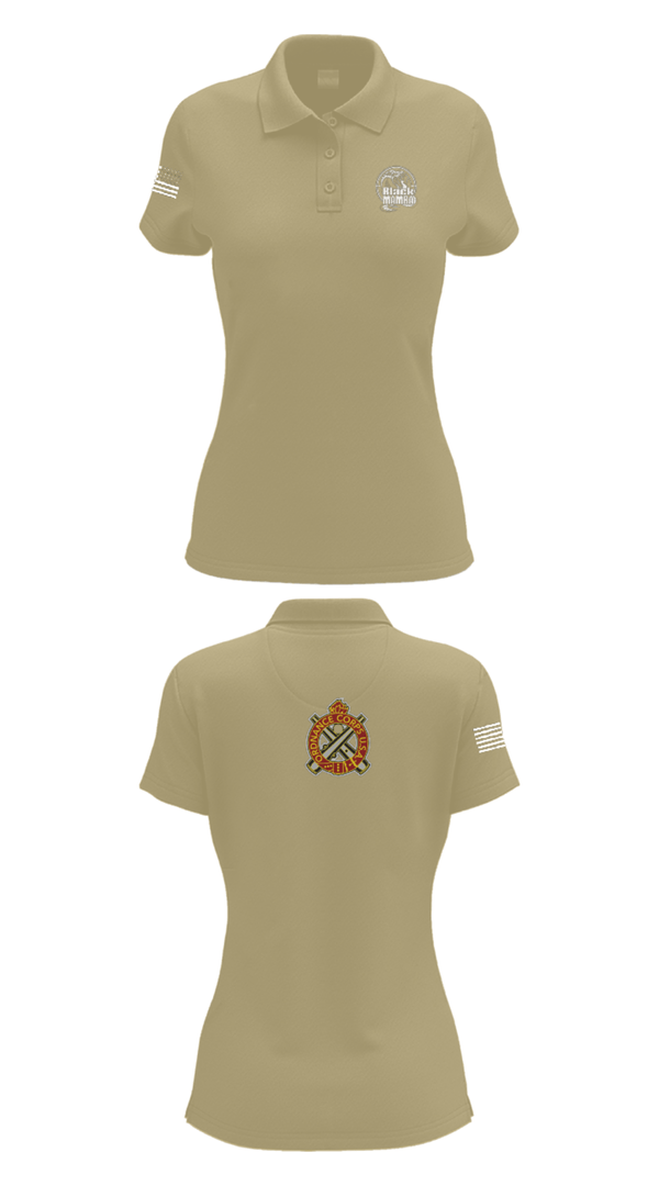 Women's Short Sleeve Performance Polo, 978th MP Comapny, , Teamtime, Team time, sublimation, custom sports apparel, team uniforms, spirit wear, spiritwear, sports uniforms, custom shirts, team store, custom team store, fundraiser sports, apparel fundraiser