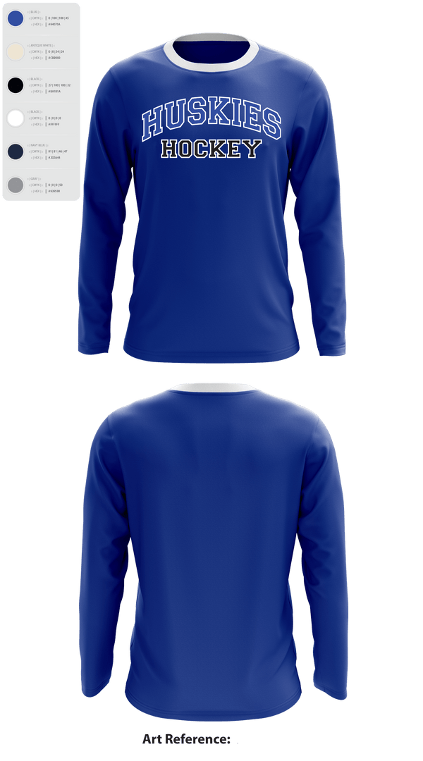 Long Sleeve Performance Shirt, HOWARD COUNTY YOUTH HOCKEY CLUB, Ice Hockey, Teamtime, Team time, sublimation, custom sports apparel, team uniforms, spirit wear, spiritwear, sports uniforms, custom shirts, team store, custom team store, fundraiser sports, apparel fundraiser