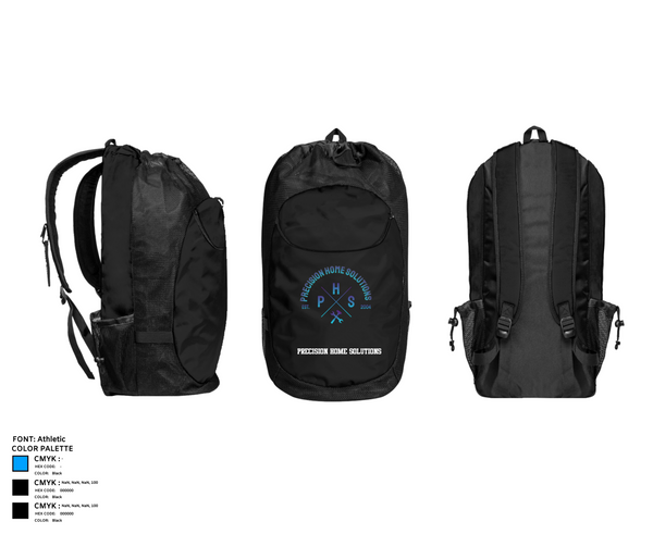 Gear Bag, Precision home solutions, , Teamtime, Team time, sublimation, custom sports apparel, team uniforms, spirit wear, spiritwear, sports uniforms, custom shirts, team store, custom team store, fundraiser sports, apparel fundraiser