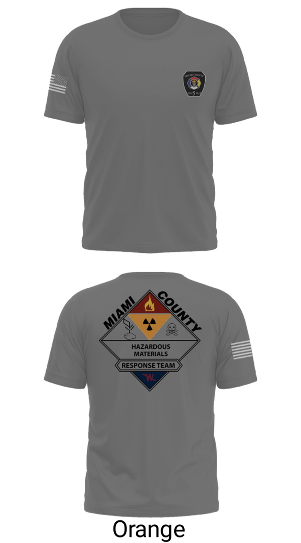 Old School Cotton Feel Shirt, Miami County Hazmat, , Teamtime, Team time, sublimation, custom sports apparel, team uniforms, spirit wear, spiritwear, sports uniforms, custom shirts, team store, custom team store, fundraiser sports, apparel fundraiser
