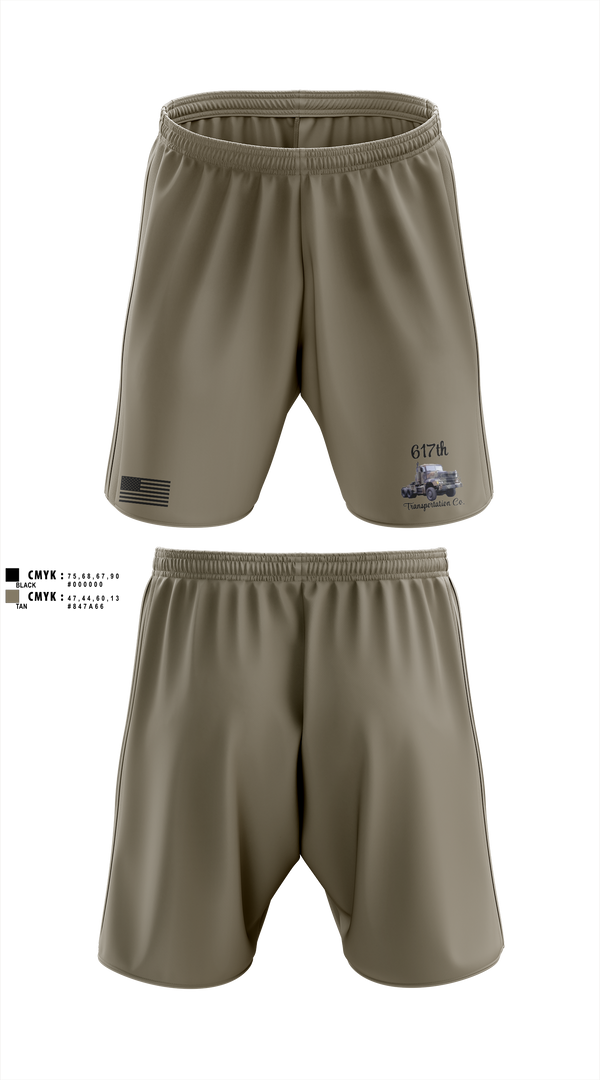 Athletic Shorts With Pockets, 617th Transportation Company, Army, Teamtime, Team time, sublimation, custom sports apparel, team uniforms, spirit wear, spiritwear, sports uniforms, custom shirts, team store, custom team store, fundraiser sports, apparel fundraiser