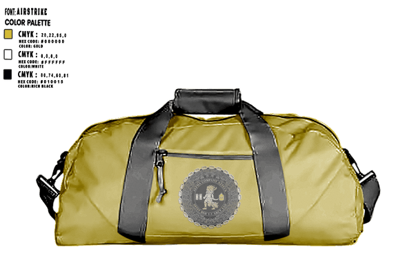 Duffle Bag, ALPHA COMPANY, Army, Teamtime, Team time, sublimation, custom sports apparel, team uniforms, spirit wear, spiritwear, sports uniforms, custom shirts, team store, custom team store, fundraiser sports, apparel fundraiser