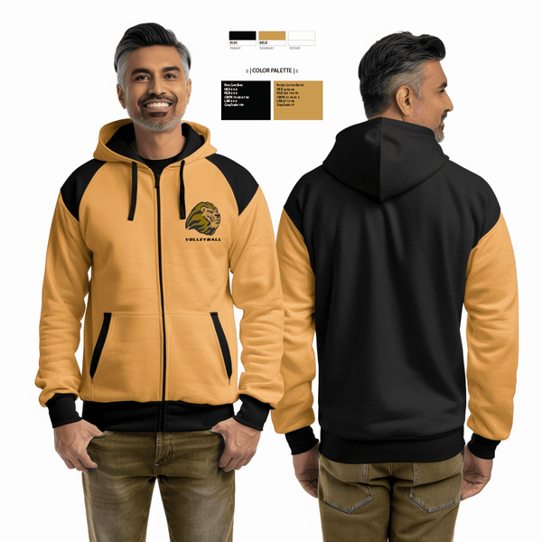 Zip Hoodie, Kelton STEAM Academy Volleyball, Women's Volleyball, Teamtime, Team time, sublimation, custom sports apparel, team uniforms, spirit wear, spiritwear, sports uniforms, custom shirts, team store, custom team store, fundraiser sports, apparel fundraiser