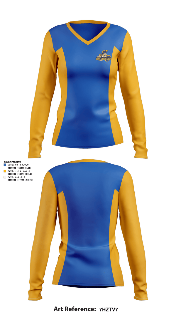 Womens Long Sleeve Vneck Shirt, Lakeview Spartans Cheer, Cheer, Teamtime, Team time, sublimation, custom sports apparel, team uniforms, spirit wear, spiritwear, sports uniforms, custom shirts, team store, custom team store, fundraiser sports, apparel fundraiser