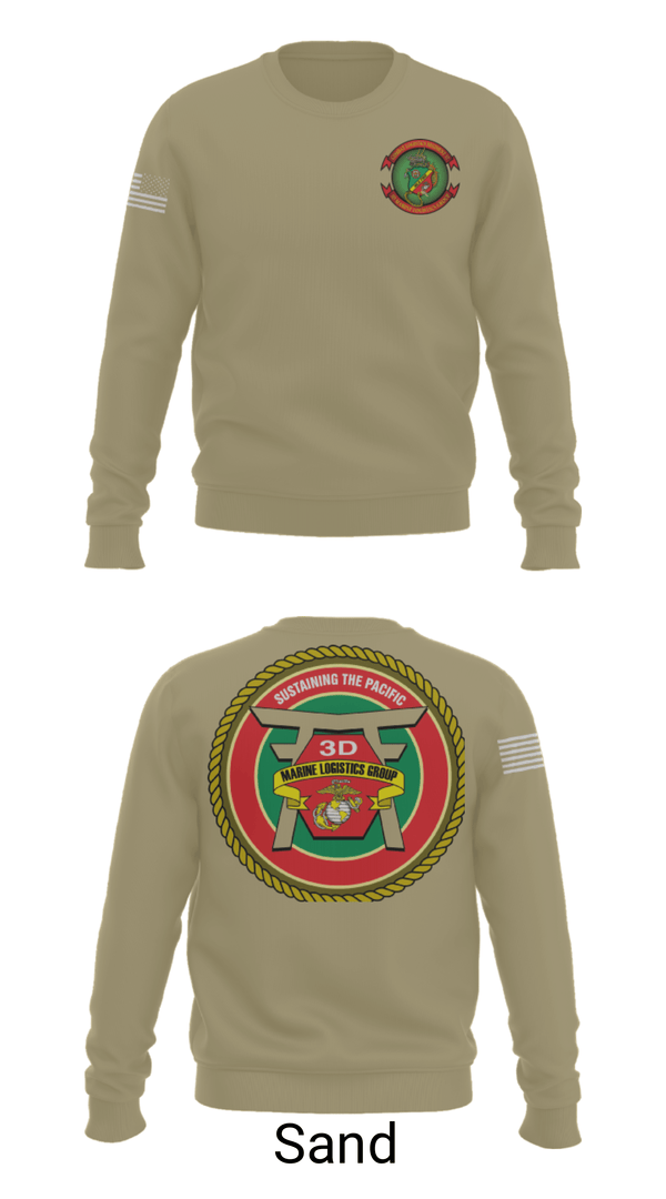 Crew Neck Sweatshirt, CLR 37, Marines, Teamtime, Team time, sublimation, custom sports apparel, team uniforms, spirit wear, spiritwear, sports uniforms, custom shirts, team store, custom team store, fundraiser sports, apparel fundraiser