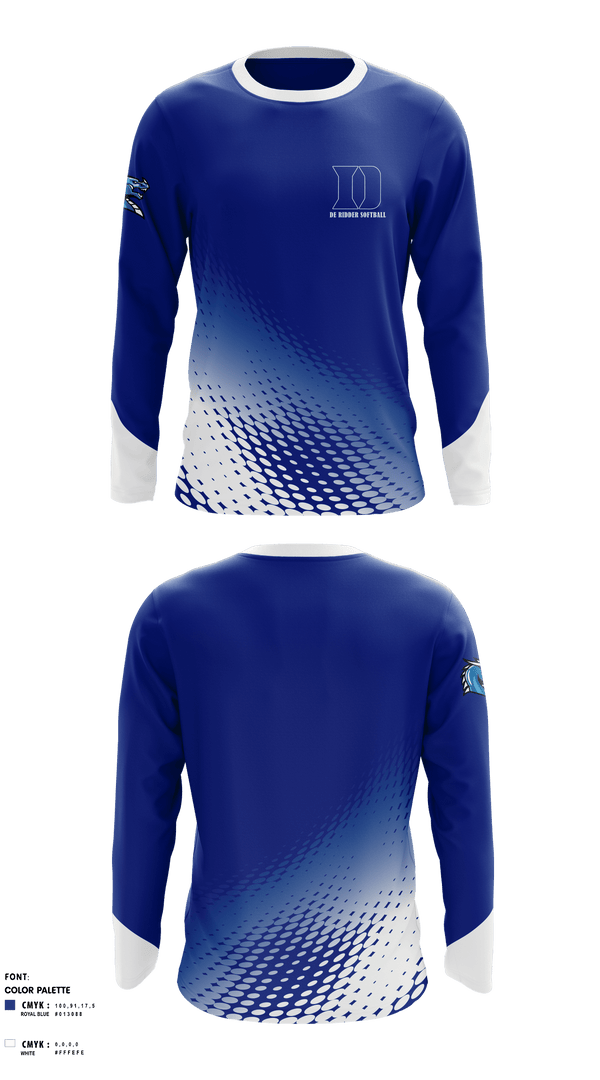 Long Sleeve Performance Shirt, De Ridder High School Softball, Softball, Teamtime, Team time, sublimation, custom sports apparel, team uniforms, spirit wear, spiritwear, sports uniforms, custom shirts, team store, custom team store, fundraiser sports, apparel fundraiser