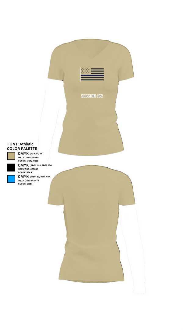 Womens Short Sleeve Vneck Shirt, Session 152, Police, Teamtime, Team time, sublimation, custom sports apparel, team uniforms, spirit wear, spiritwear, sports uniforms, custom shirts, team store, custom team store, fundraiser sports, apparel fundraiser