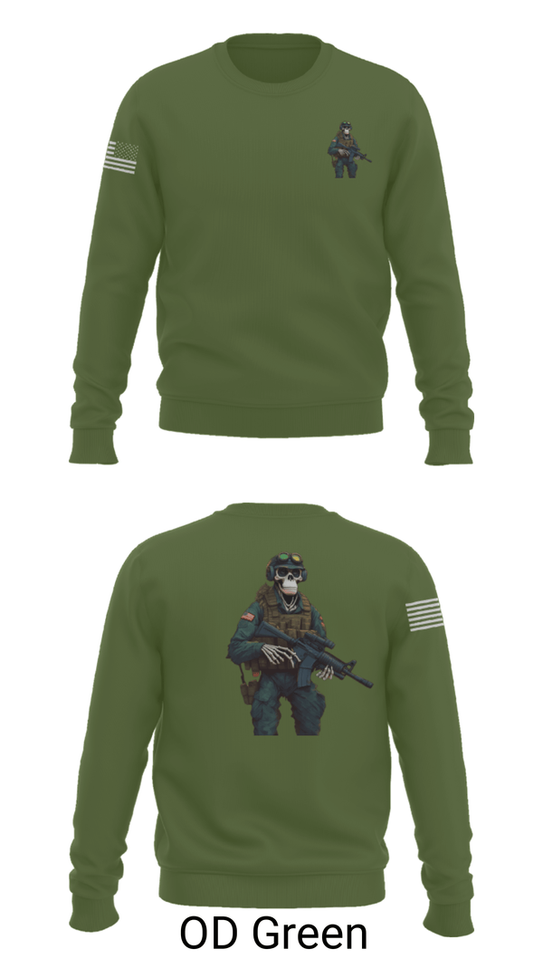 Crew Neck Sweatshirt, 3d lsb, Marines, Teamtime, Team time, sublimation, custom sports apparel, team uniforms, spirit wear, spiritwear, sports uniforms, custom shirts, team store, custom team store, fundraiser sports, apparel fundraiser