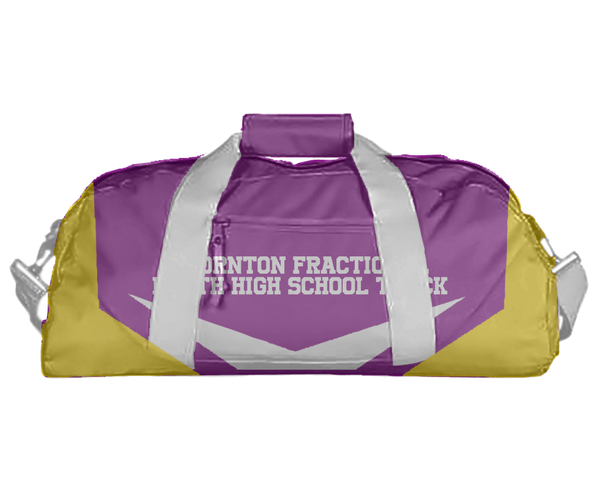 Duffle Bag, Thornton Fractional North High School Track, Track & Field, Teamtime, Team time, sublimation, custom sports apparel, team uniforms, spirit wear, spiritwear, sports uniforms, custom shirts, team store, custom team store, fundraiser sports, apparel fundraiser