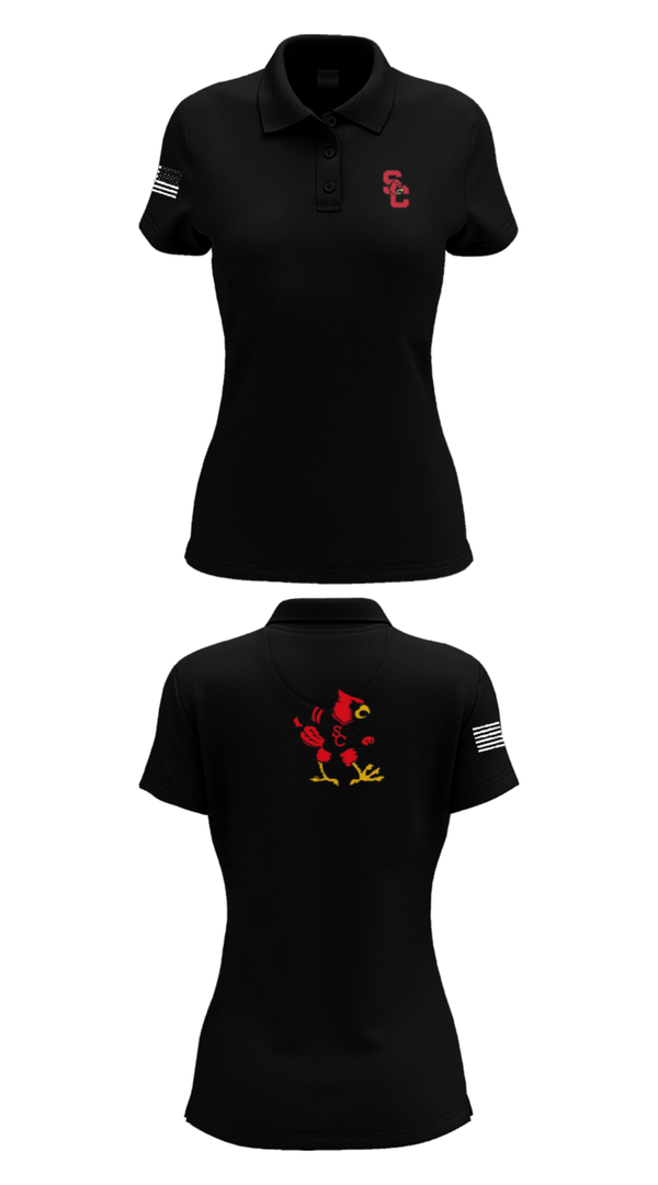 Womens Short Sleeve Performance Polo, Scott County High School Golf, Golf, Teamtime, Team time, sublimation, custom sports apparel, team uniforms, spirit wear, spiritwear, sports uniforms, custom shirts, team store, custom team store, fundraiser sports, apparel fundraiser