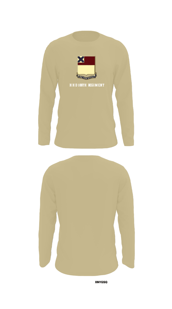 Long Sleeve Performance Shirt, HHD 166th Regiment, Army, Teamtime, Team time, sublimation, custom sports apparel, team uniforms, spirit wear, spiritwear, sports uniforms, custom shirts, team store, custom team store, fundraiser sports, apparel fundraiser